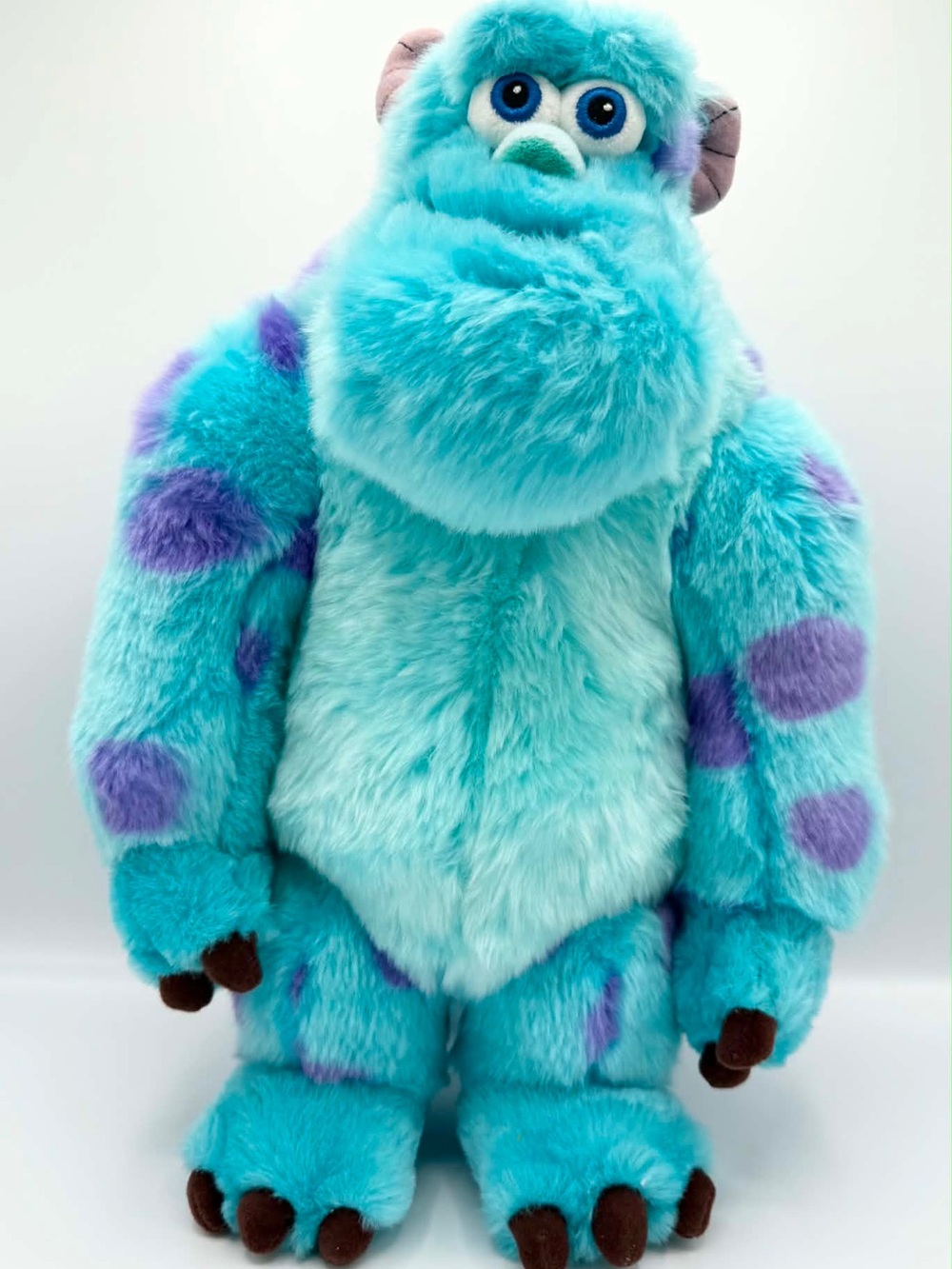DISNEY Store Pixar Stuffed Animal Monsters Inc SULLEY Sullivan 16" Plush Toy